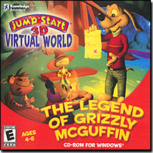 Picture of Knowledge Adventure 83983 JumpStart 3D Virtual World: The Legend of Grizzly McGuffin