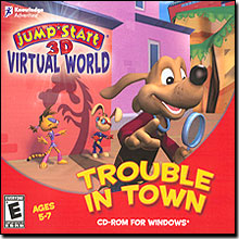 Picture of Knowledge Adventure 83984 JumpStart 3D Virtual World: Trouble in Town