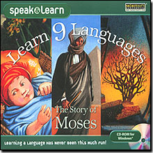 Picture of SelectSoft Publishing LESPL9MOSJ Learn 9 Languages The Story of Moses