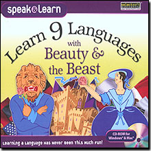 Picture of SelectSoft Publishing LESPL9BEAJ Learn 9 Languages with Beauty & the Beast