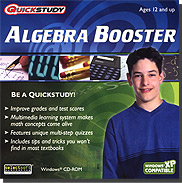 Picture of SelectSoft Publishing LQQSTALB0J QuickStudy Algebra Booster