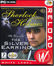Picture of CDV Software 112994 Sherlock Holmes Silver Earring