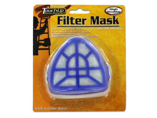 Picture of Bulk Buys MO042-24 Filter Mask with Triangular Shaped - Pack of 24