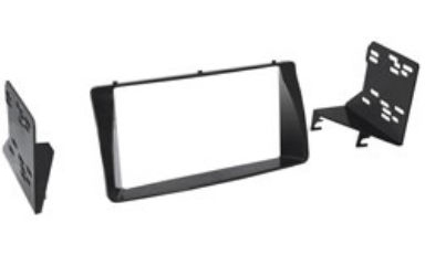 Toyota Corolla 2003-Up 2-DIN Turbo Kit - Black - Double DIN - Easy Installation