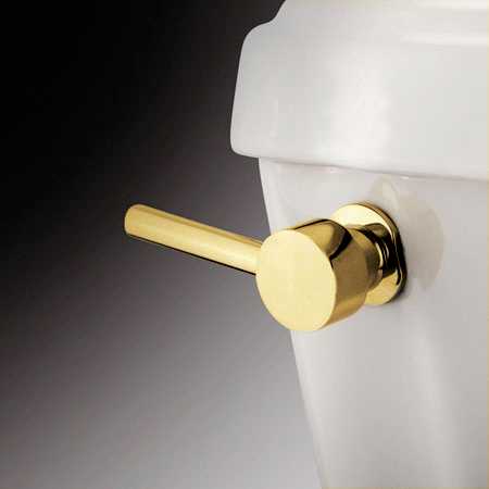 Concord Toilet Tank Lever Polished Brass
