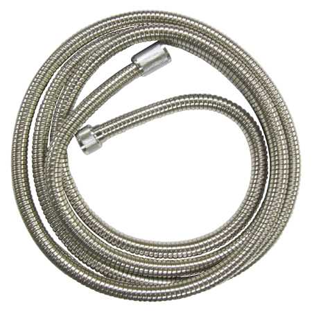 Picture of Kingston Brass H696CRI Kingston Brass H696CRI 96 in. Double Spiral Stainless Steel Hose  Chrome