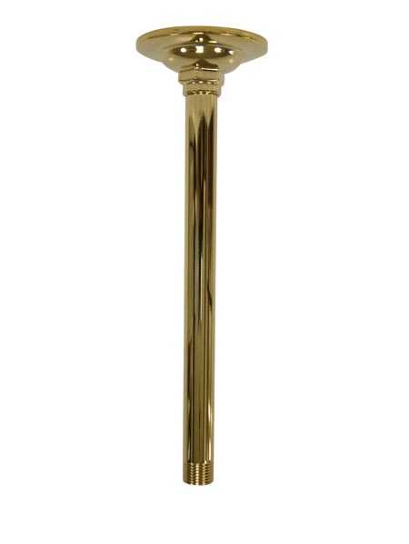 K210A2 K210A2 10 in. Raindrop Shower Arm Polished Brass