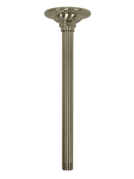 10 in. Raindrop Shower Arm Satin Nickel