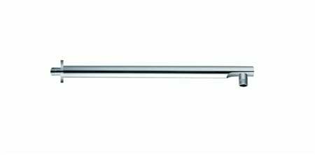Shower Arm with Flange Chromed - 13 in.