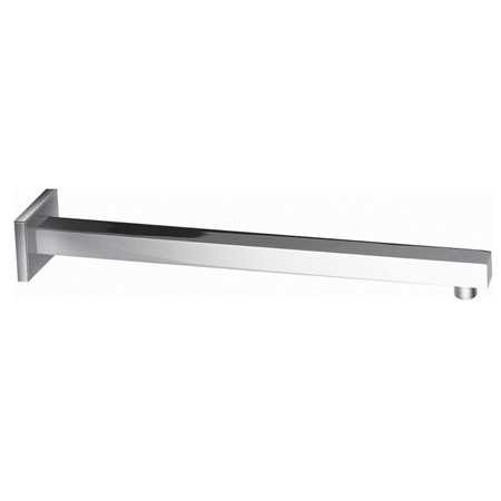 Claremont 15-3/4" Raindrop Shower Arm W/ Flange, Chrome