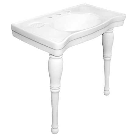 Fauceture Imperial Basin Console White