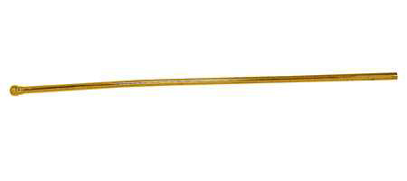 30 in. Bullnose Lavatory Supply Line  Polished Brass