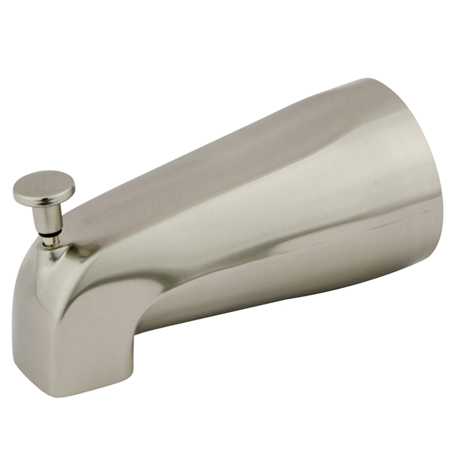 Picture of Kingston Brass K188A8 Kingston Brass K188A8 5 in. Tub Spout with Diverter  Satin Nickel