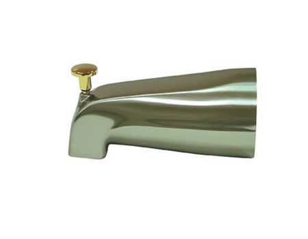 Picture of Kingston Brass K188A9 Kingston Brass K188A9 5 in. Tub Spout with Diverter  Chrome &amp; Satin Nickel