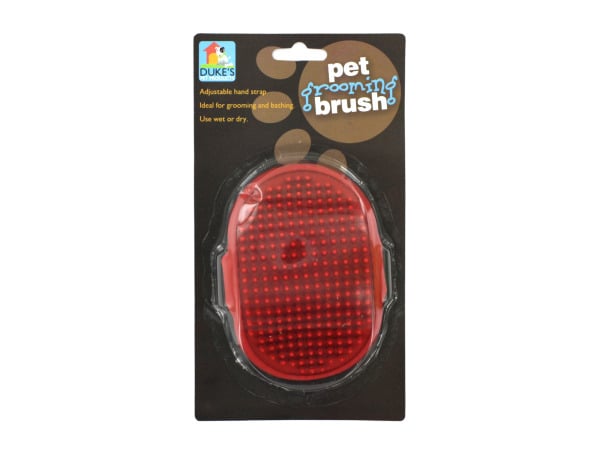 Picture of Bulk Buys DI029-48 Red Pet Grooming Brush - Pack of 48