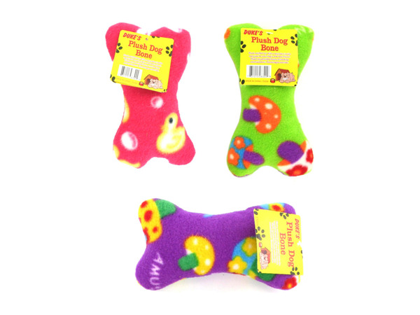 Picture of Bulk Buys DI204-25 7&quot; Long Plush Dog Bone - Case of 25