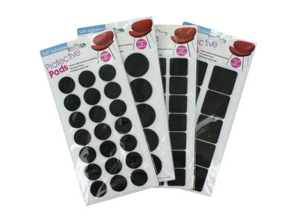Picture of Assorted self-adhesive protective pads - Pack of 72