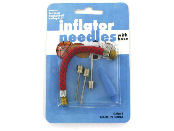 Picture of Inflating needles with hose - Pack of 48