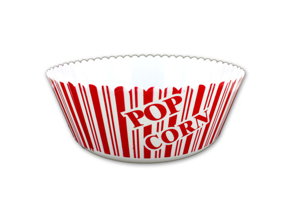 Picture of Bulk Buys GM200-48 Large White/Red Popcorn Bowl - Pack of 48