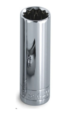 SK44906 .25 in. Drive 12 Point Deep Fractional Socket .18 in.