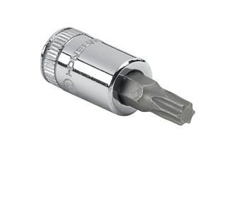 KD80180 .25 Drive 2 Piece Torx Tamper Socket T-10