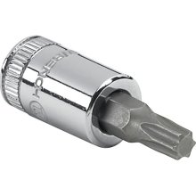 KD80181 .25 Drive 2 Piece Torx Tamper Socket T-15