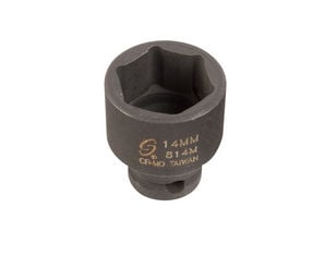 Sunex Tool SU814M .25DR 14MM STD IMP SKT