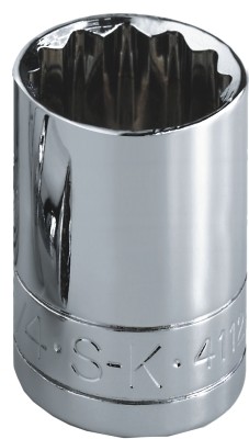 Sk Hand Tool Llc  .25 in. Drive 12 Point Standard Metric Socket 14mm