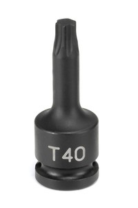 Grey Pneumatic 3/8" Dr. x T25 Internal Star Imp. Driver Socket (1125T)