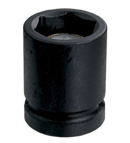 Grey Pneumatic 3/8" Drive x 15mm Magnetic Standard Socket (1015MG)