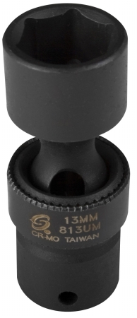 Sunex 1/4" Drive 6 Point Universal Impact Socket 13mm (813UM)