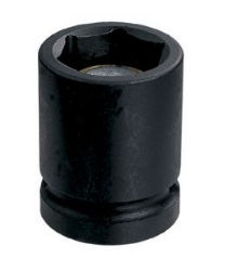 Grey Pneumatic 3/8" Drive x 17mm Magnetic Standard Socket (1017MG)