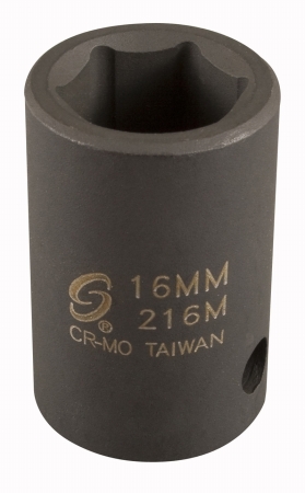 Sunex Tool SU216M .50DR 16MM STD IMP SKT
