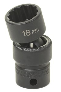 Grey Pneumatic 3/8" Drive x 11mm Standard Univ. - 12pt Socket (1111UM)