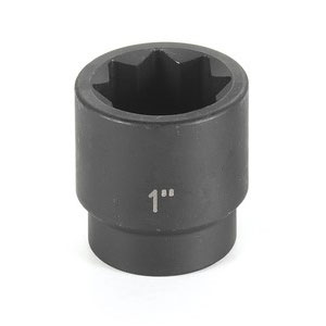 Grey Pneumatic 1/2" Drive x 11/16" Standard - 8 Point Socket (2522S)