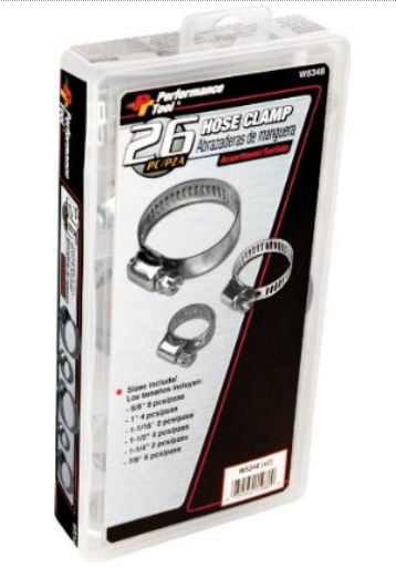26 Piece Hose Clamp Assortment
