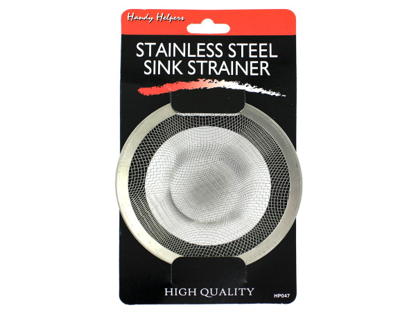 Picture of Bulk Buys HP047-24 4-1/4&quot; Silver Steel Mesh Sink Strainer - Case of 24