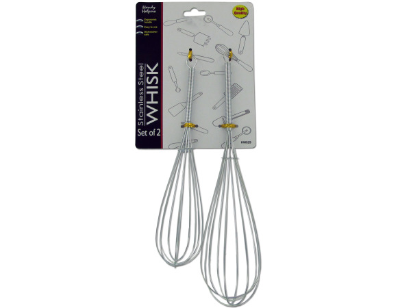 Picture of Bulk Buys HW029-24 Handy Helpers Whisk Set - Pack of 24