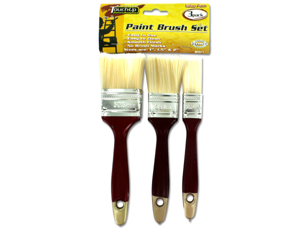 Picture of Bulk Buys MT011-64 Deluxe Paint Brush Set - Pack of 64