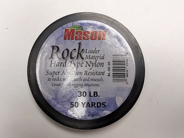 Mason Tackle Company RL-50-30 Rock Hard Type Nylon - 20 lb.