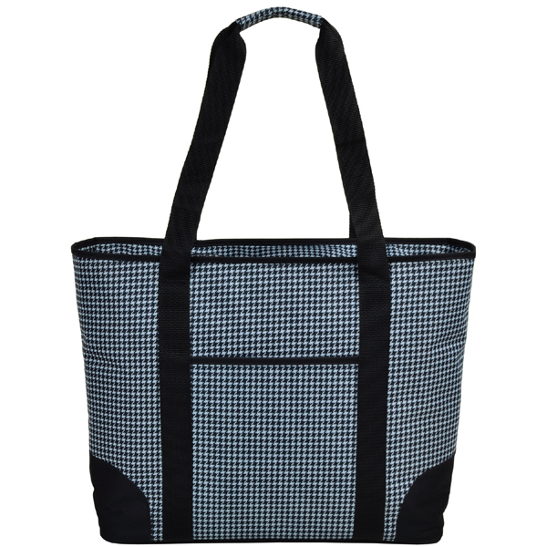 Picture of Picnic at Ascot 421-HT Insulated Cooler Tote- Large-Houndstooth