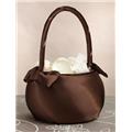 Lillian Rose FB410 BR Brown Satin Wedding Basket Lillian Rose FB410 BR Brown Satin Wedding Basket