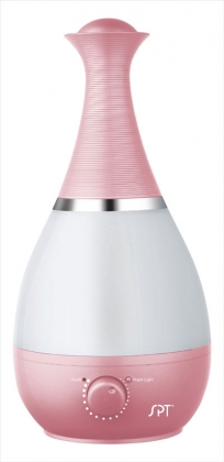 Picture of Sunpentown SU-2550P Ultrasonic Humidifier with Fragrance Diffuser- Pink