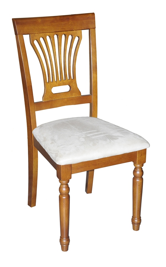 PLV09-CC-SABR 2 Parfait Chair with Cushion Seat - Saddle Brown