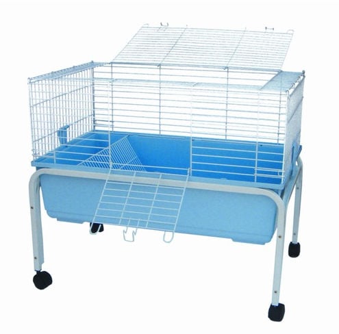 Picture of YML SA3220-STD Small Animal Cage with Stand in Blue
