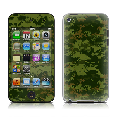 Picture of DecalGirl AIT4-CADCAMO iPod Touch 4G Skin - CAD Camo