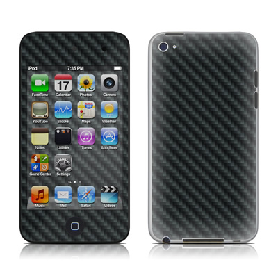 Picture of DecalGirl AIT4-CARBON iPod Touch 4G Skin - Carbon
