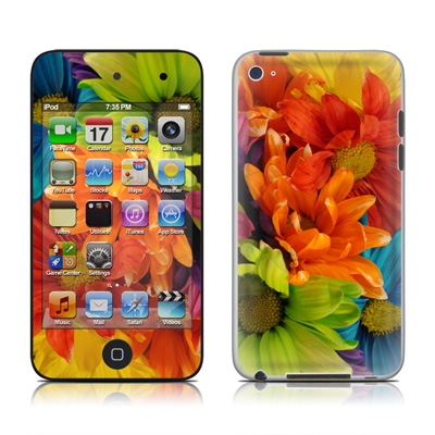 Picture of DecalGirl AIT4-COLOURS iPod Touch 4G Skin - Colours