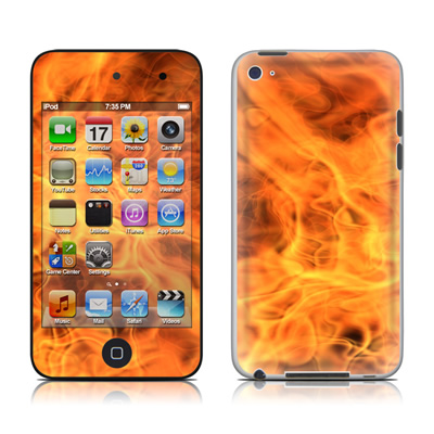 Picture of DecalGirl AIT4-COMBUST iPod Touch 4G Skin - Combustion