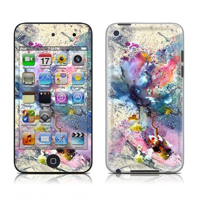 Picture of DecalGirl AIT4-COSFLWR iPod Touch 4G Skin - Cosmic Flower